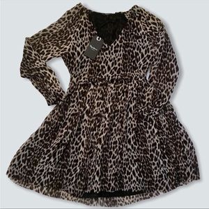 Women Pepe Jeans Dress Animal Print size Medium New with tag